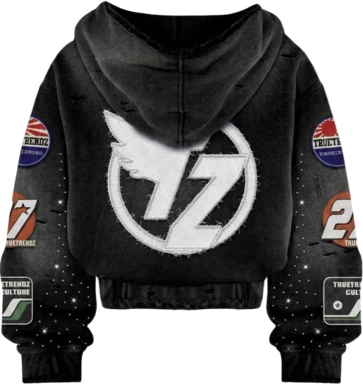 "SMOKE" TM ZIP UP