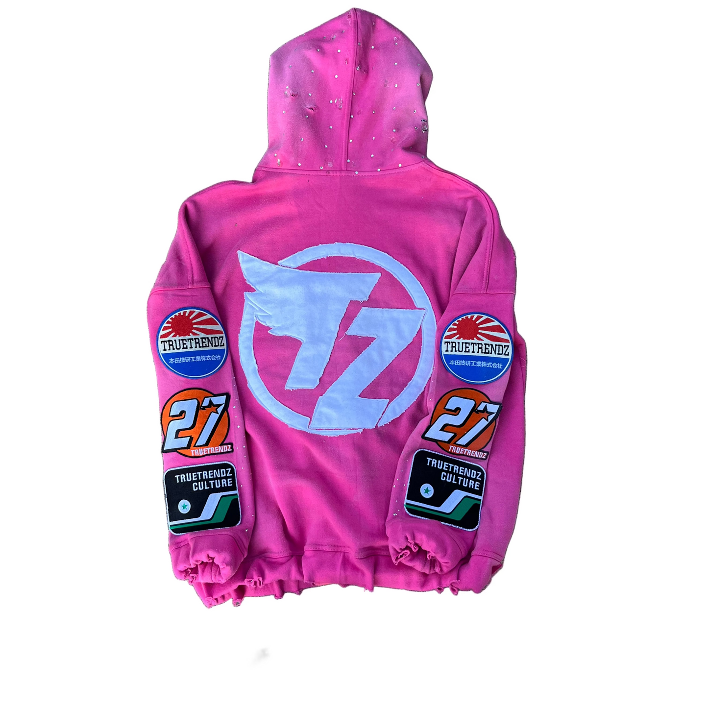"BLUSH" TM ZIP UP