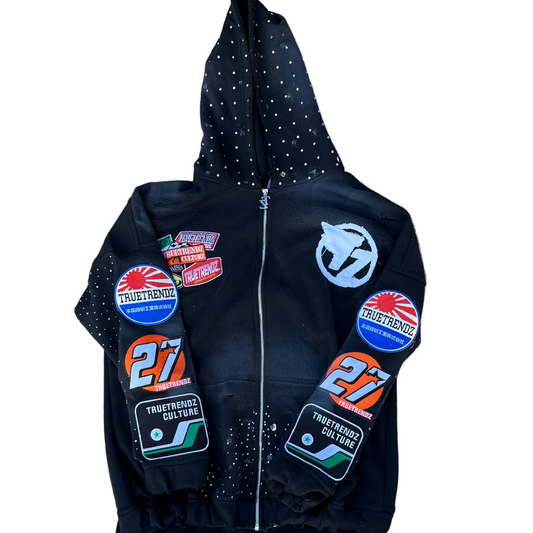 "SMOKE" TM ZIP UP