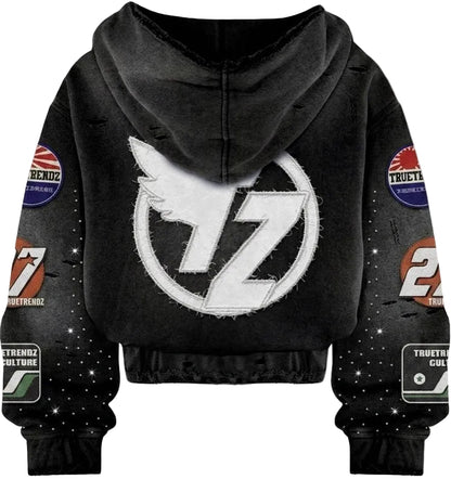 "SMOKE" TM ZIP UP
